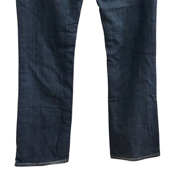 Old Navy Women's Bootcut Jeans Size 6 Blue Dark Wash Stretch Fit - Picture 8 of 11